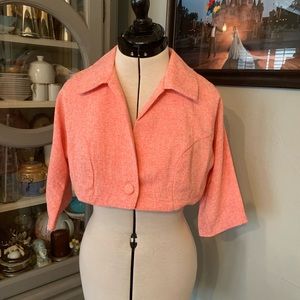 Unique vintage bolero jacket NWT